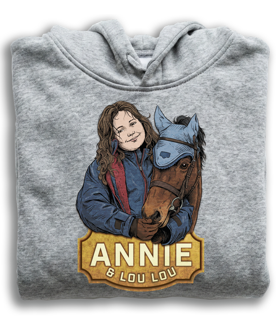 KIDS (AGED 1-13) - personalised hoodie